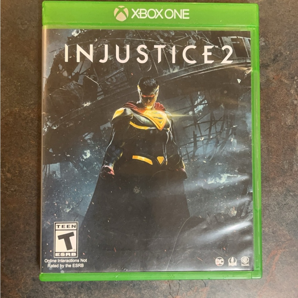 Injustice 2 Microsoft Xbox One Video Game Like New Condition with Manual